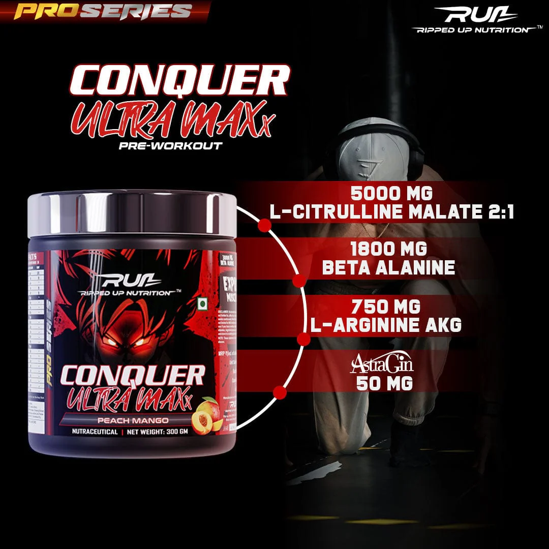 Conquer Ultra Maxx- Preworkout 150GM