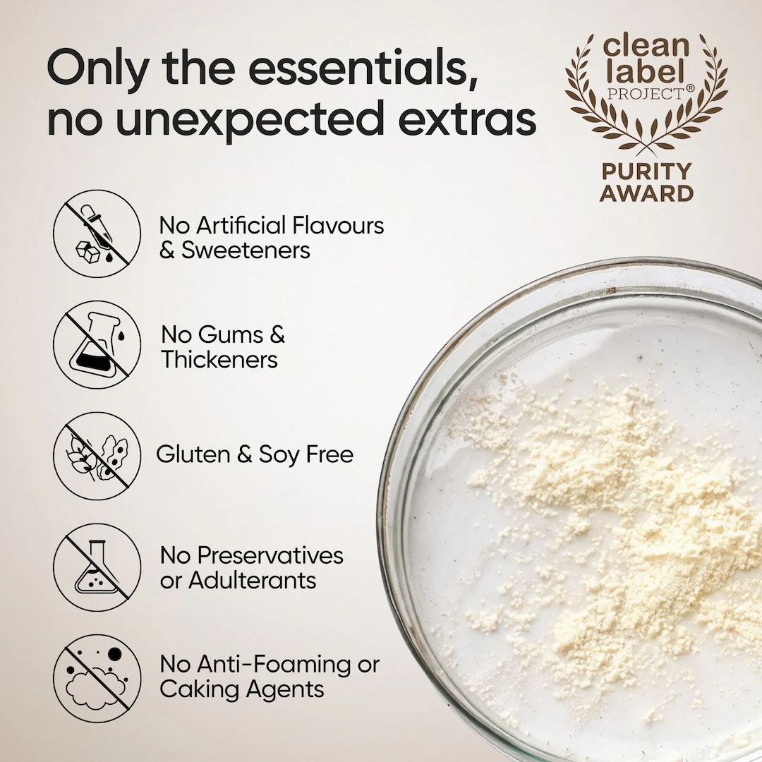 Whey Protein Isolate 26g | 1kg | 4B CFU Probiotics | Bourbon Vanilla - Image 7