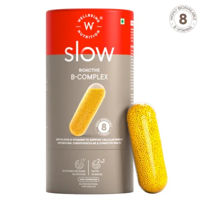 Bioactive B Complex | Methylated B Vitamins with Biotin & Vitamin C | 60 Capsules